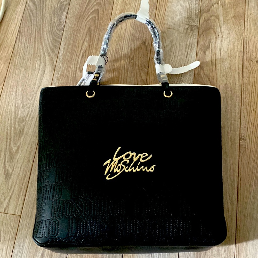 Brand new large love Moschino bag